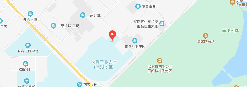 长春工业大学学校地图